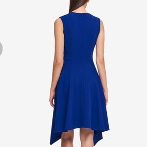 Dkny Handkerchief-Hem Fit & Flare Dress size 8